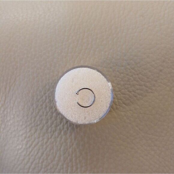 BVLA 14k white gold open ring - Picture 1 of 3